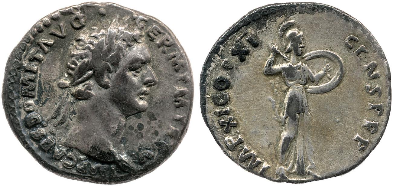 аверс RIC II, Part 1 (second edition) Domitian 391