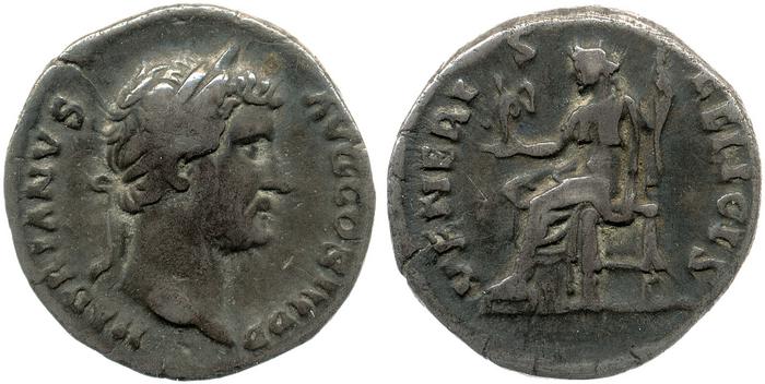 реверс RIC II, Part 3 (second edition) Hadrian 2367