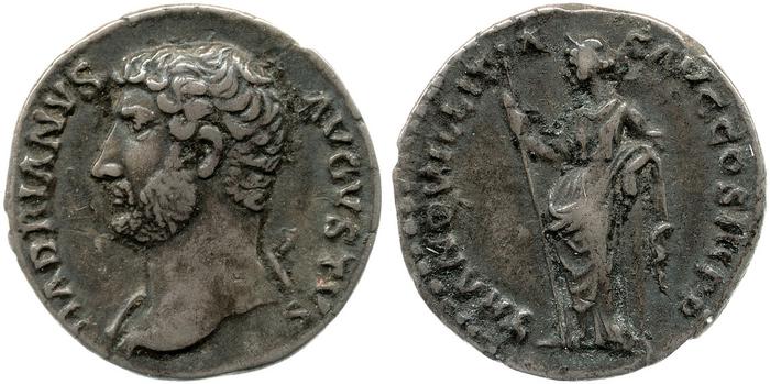 реверс RIC II, Part 3 (second edition) Hadrian 1133