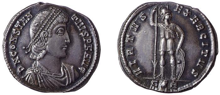реверс RIC VII Constantinople 100