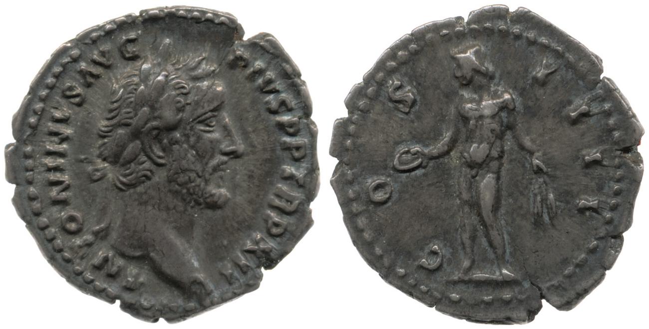 аверс RIC III Antoninus Pius 180