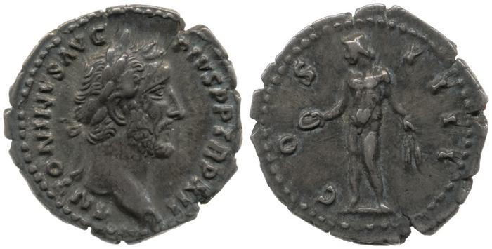 реверс RIC III Antoninus Pius 180