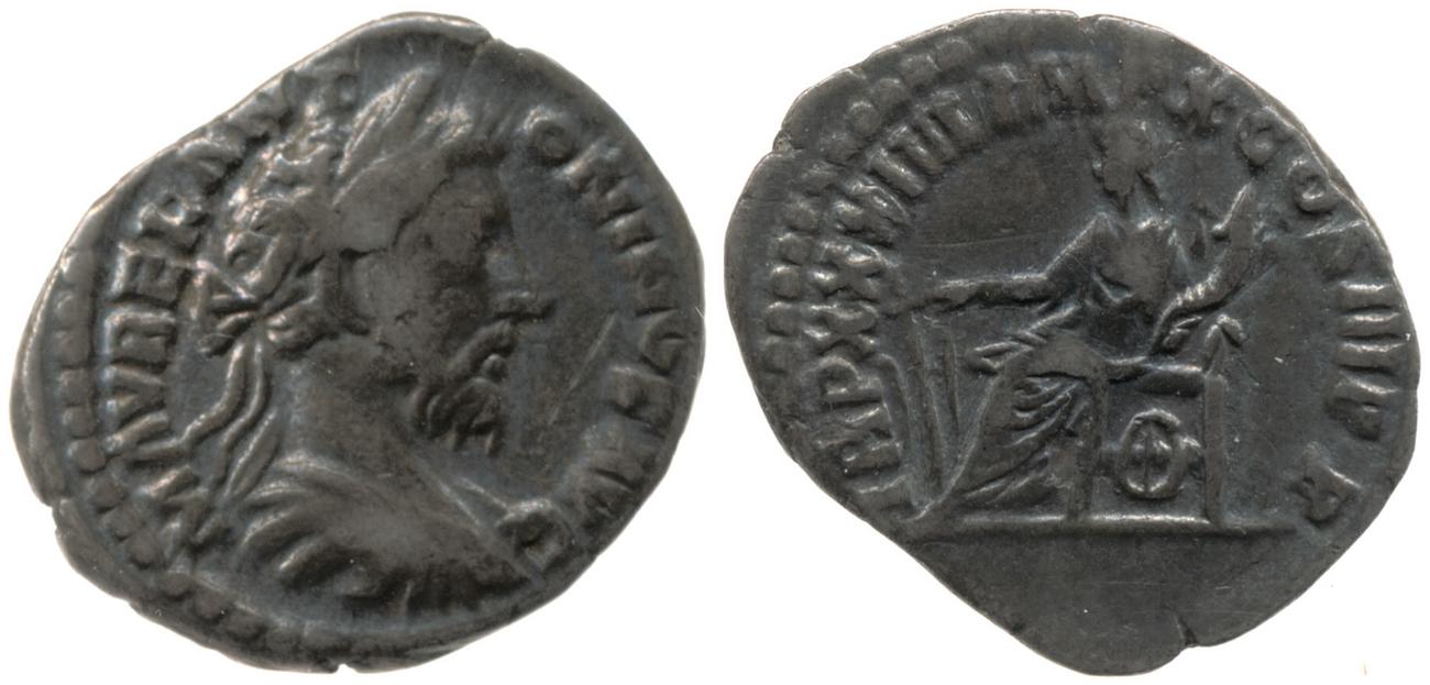 RIC III Marcus Aurelius 409, аверс, bm
