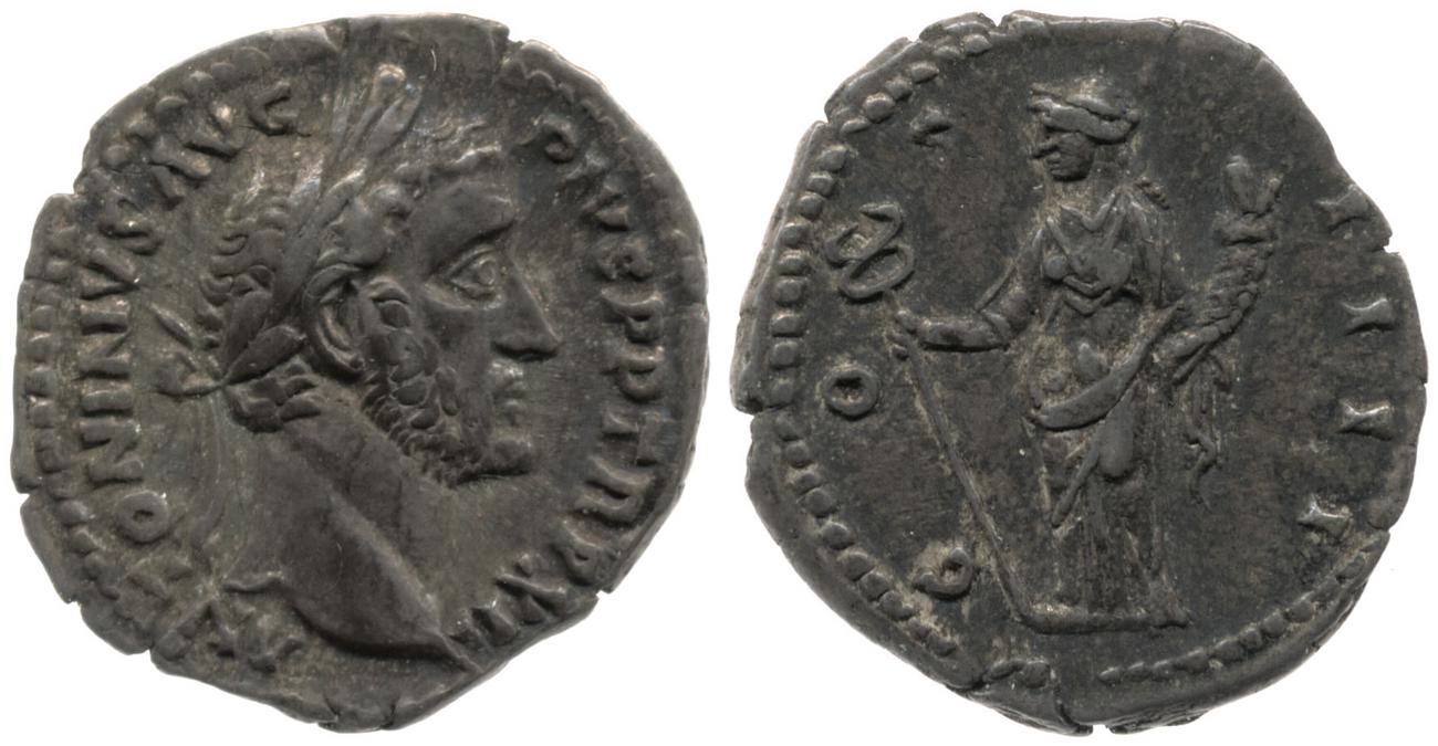 аверс RIC III Antoninus Pius 178