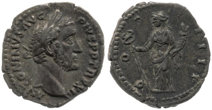 реверс RIC III Antoninus Pius 178