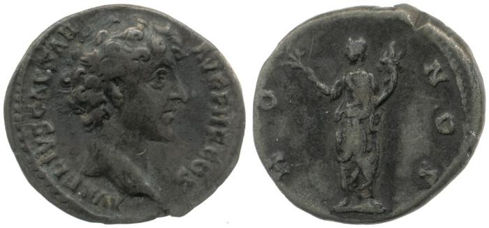RIC III Antoninus Pius 422, реверс, bm