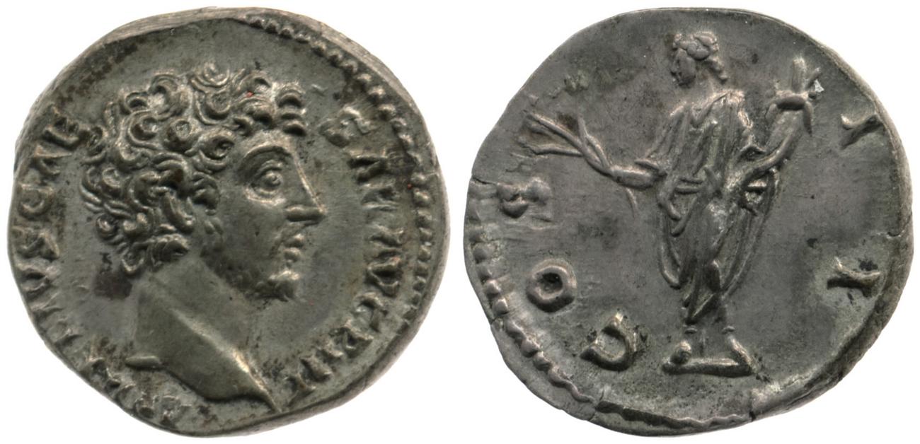 RIC III Antoninus Pius 429A, аверс, bm