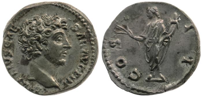 RIC III Antoninus Pius 429A, реверс, bm
