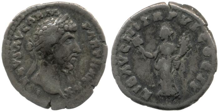 RIC III Marcus Aurelius 546, реверс, bm