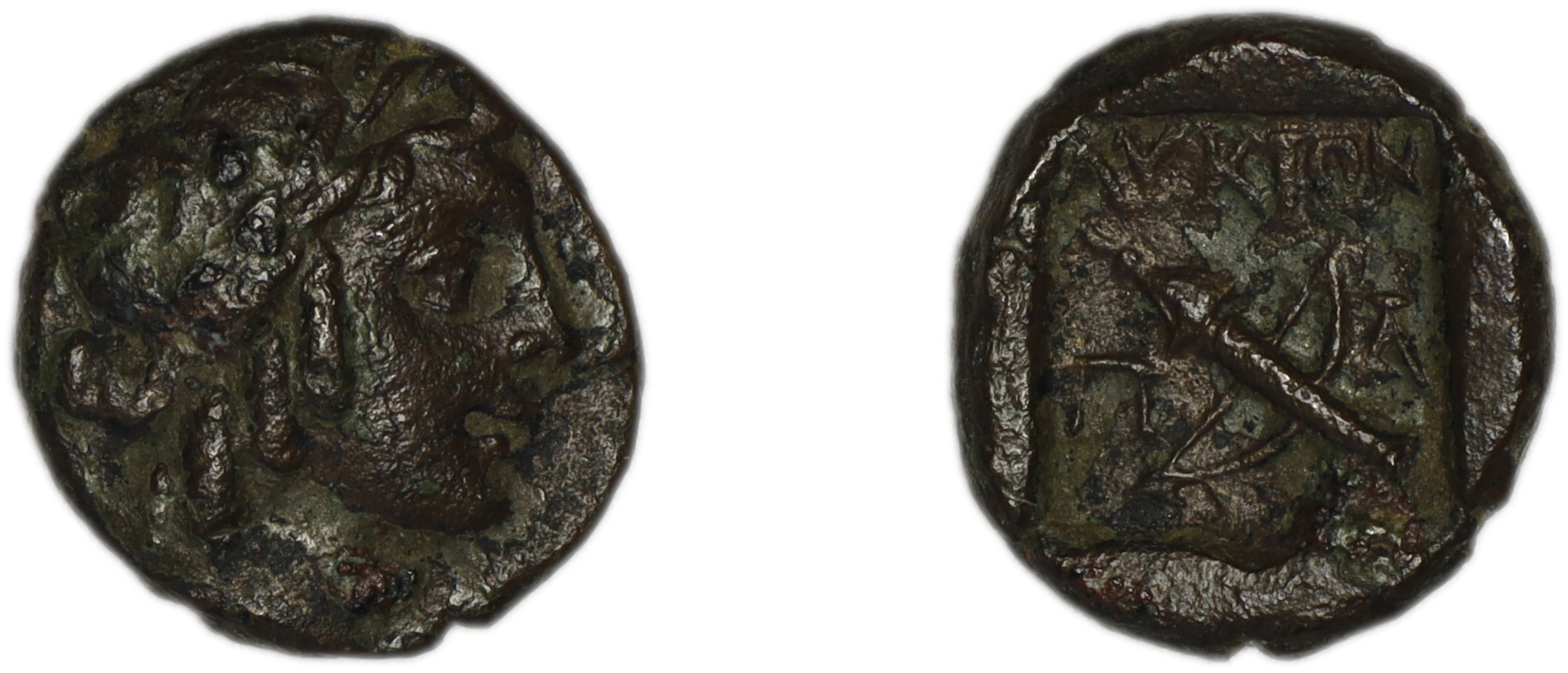 аверс Lycian League Patara Troxell 1982 3.70