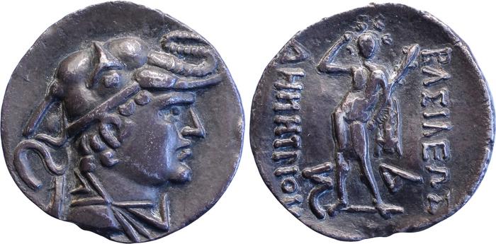 аверс Bactrian and Indo-Greek Coinage Demetrius I 2.2