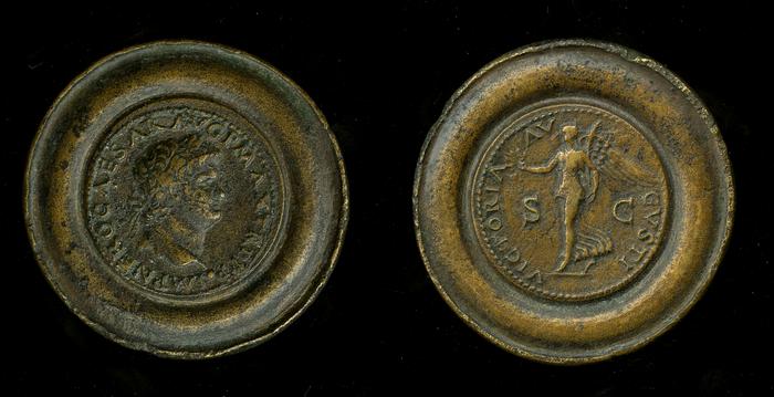 RIC I (second edition) Nero 522, реверс, bm