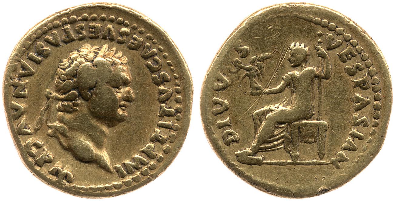 аверс RIC II, Part 1 (second edition) Titus 256