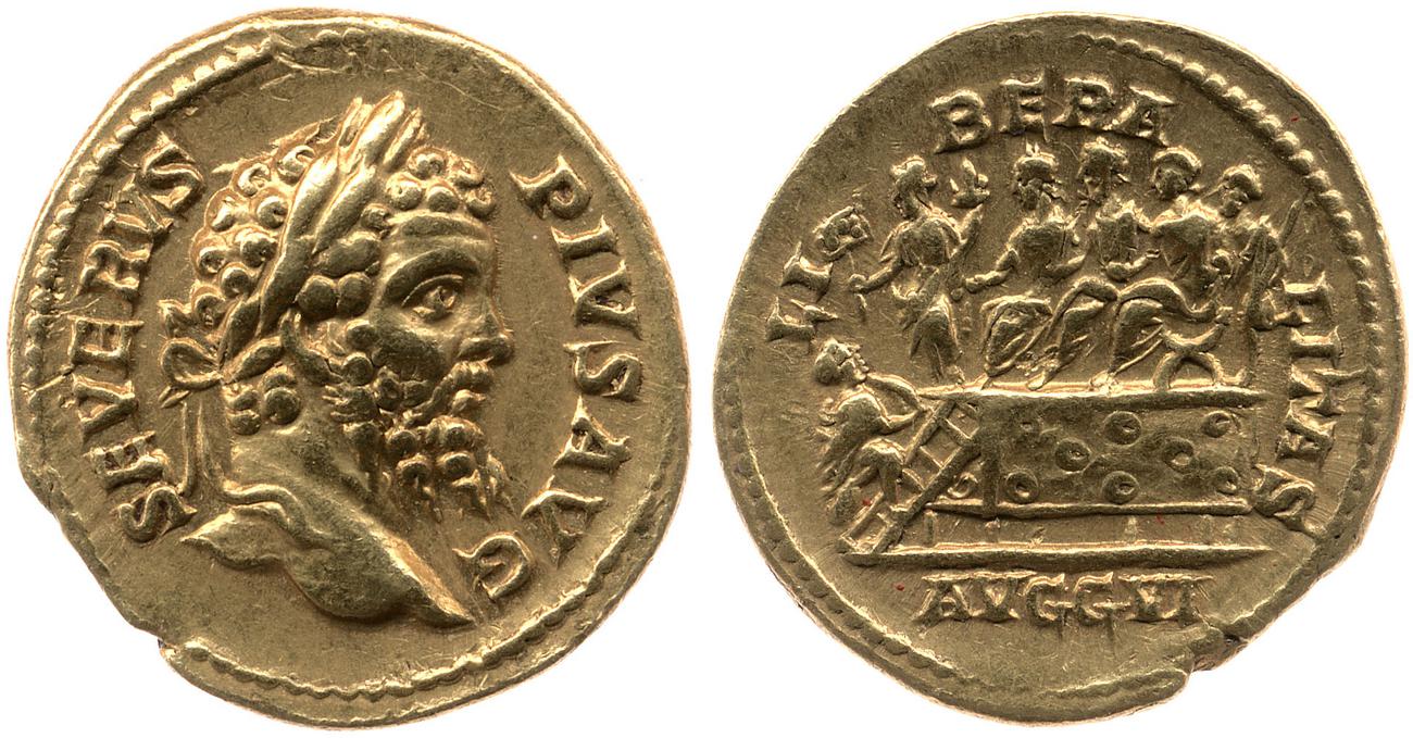 аверс RIC IV Septimius Severus 279