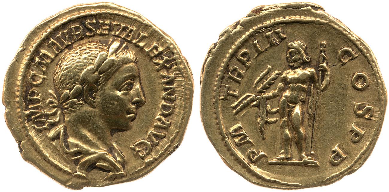 аверс RIC IV Severus Alexander 34