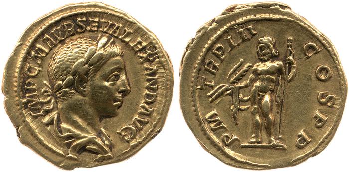 реверс RIC IV Severus Alexander 34