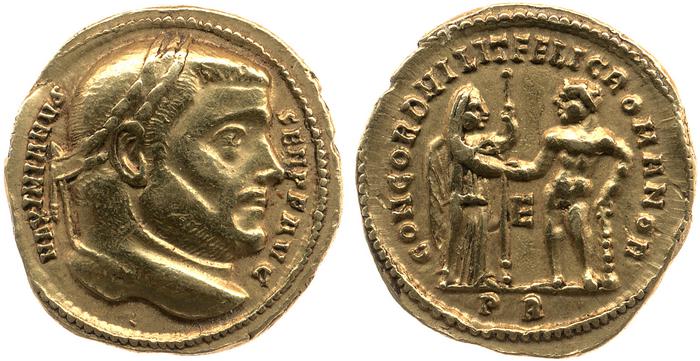RIC VI Rome 134, реверс, bm