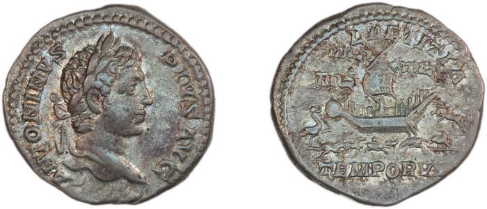 реверс RIC IV Caracalla 157