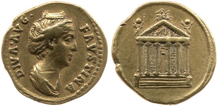 RIC III Antoninus Pius 406A, реверс, bm