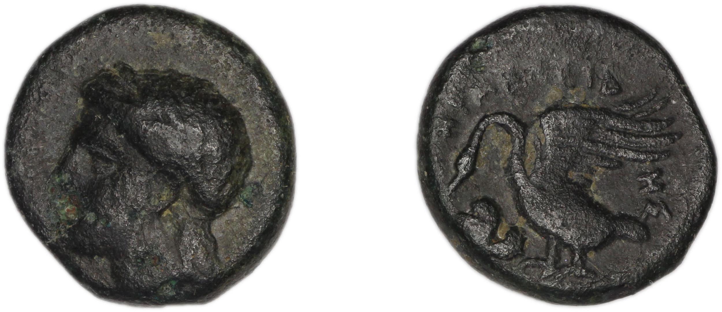 аверс Leucae Kinns, Studies in Greek Personal Names presented to Elaine Matthews, 2010 Bronze C