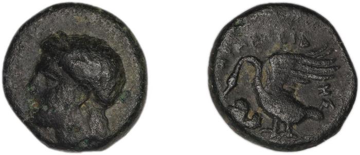 реверс Leucae Kinns, Studies in Greek Personal Names presented to Elaine Matthews, 2010 Bronze C