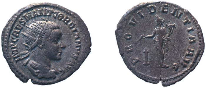 RIC IV Gordian III 197, реверс, bm