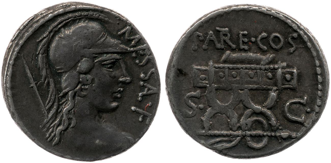 RRC 435/1, аверс, bm