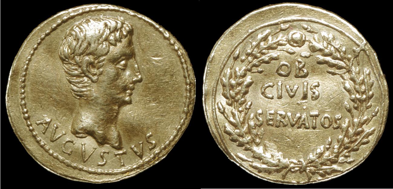 аверс RIC I (second edition) Augustus 29A