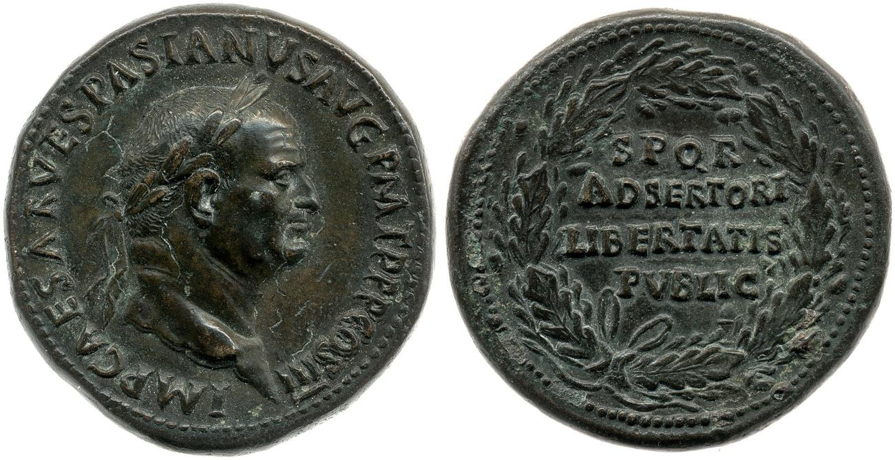 аверс RIC II, Part 1 (second edition) Vespasian 121
