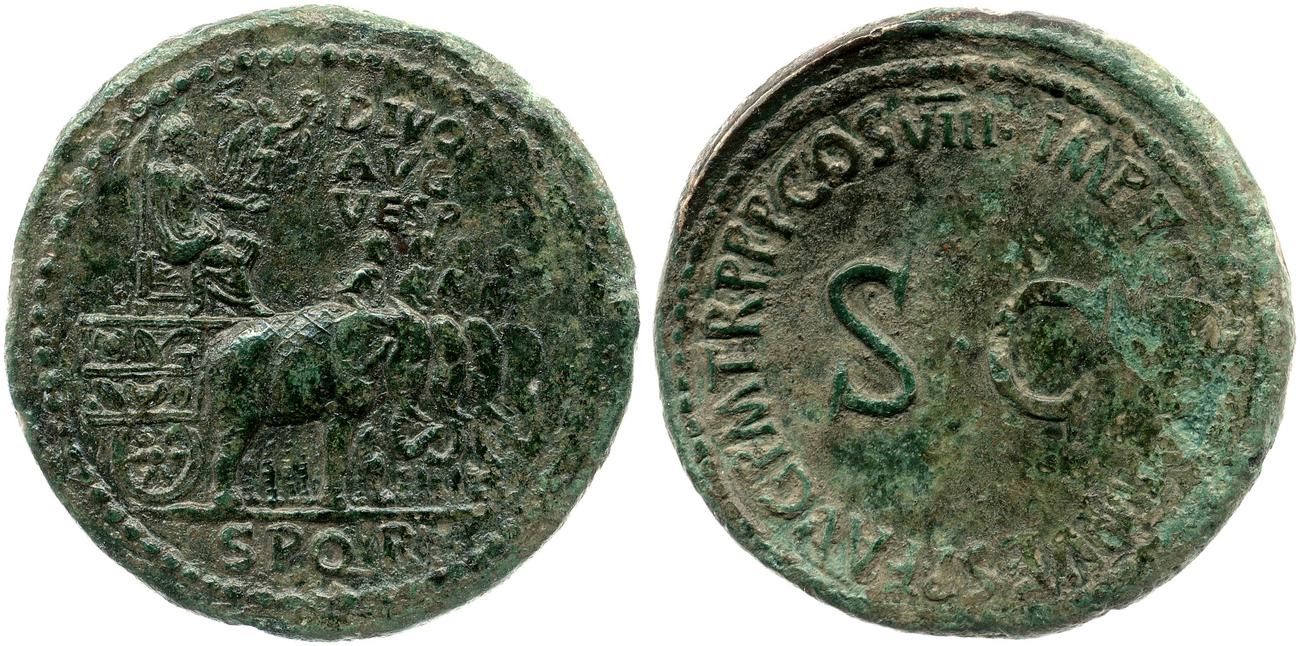 аверс RIC II, Part 1 (second edition) Titus 257