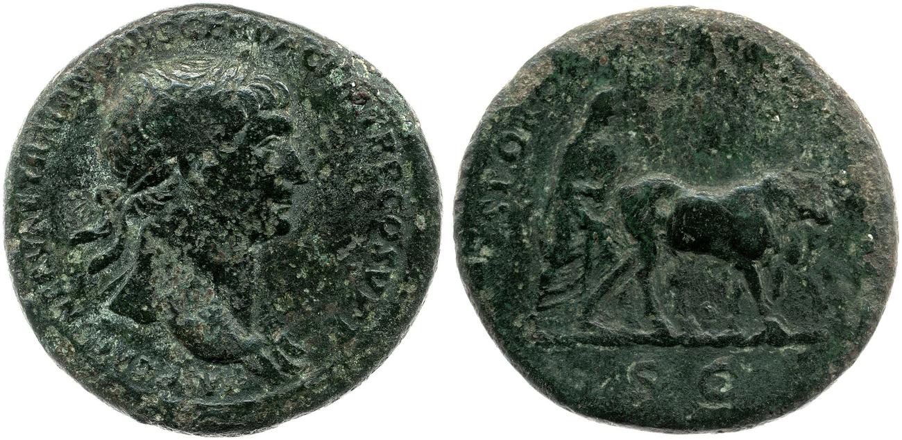 аверс RIC II Trajan 568