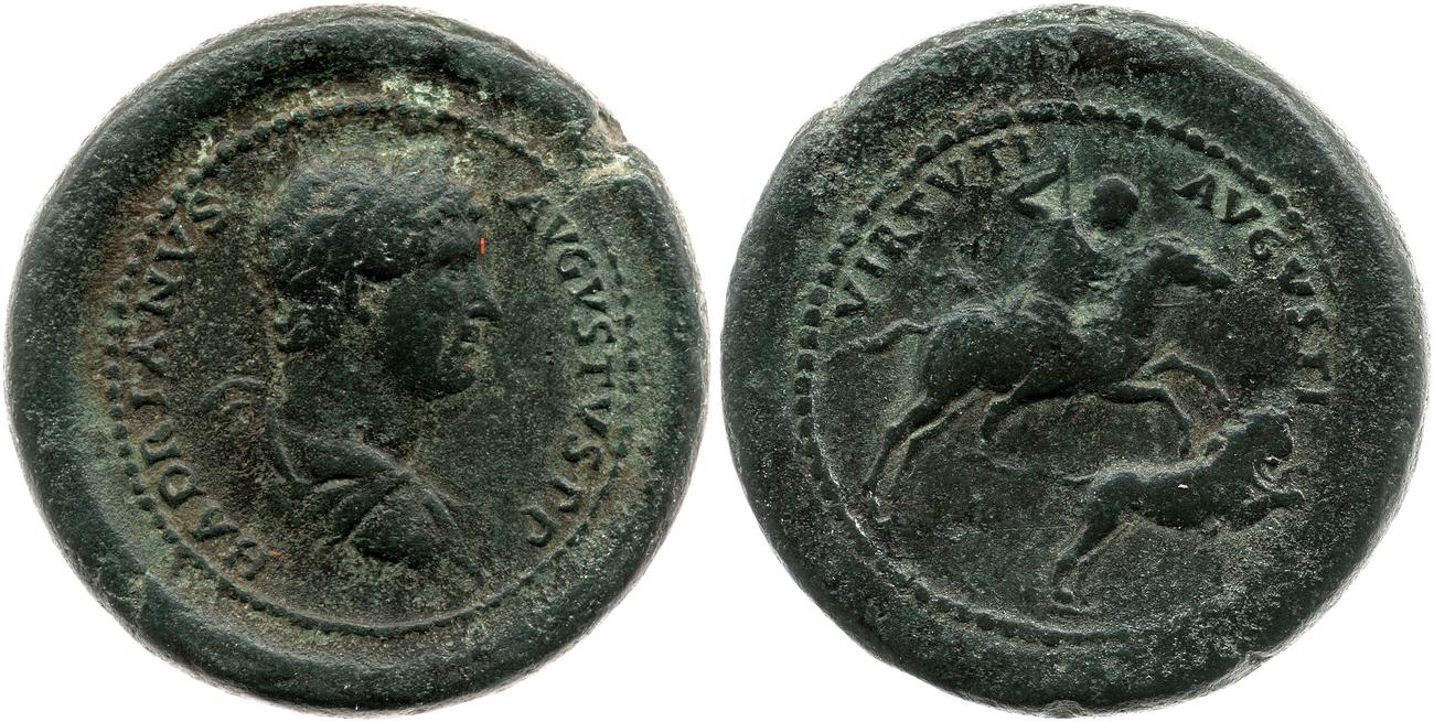 аверс RIC II, Part 3 (second edition) Hadrian 2910