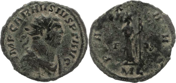RIC V Carausius 101, реверс, bm