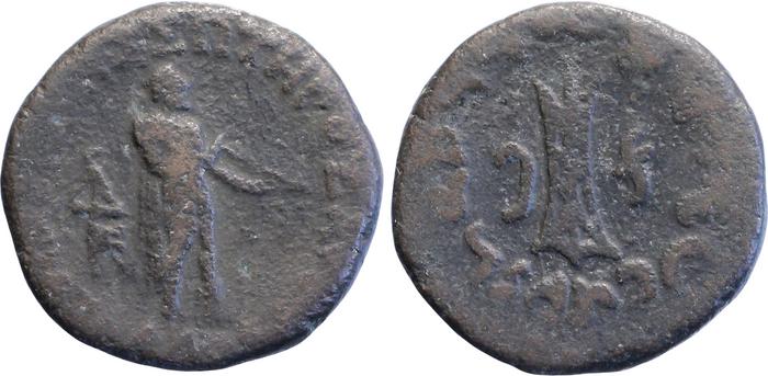Apollodotus II of Bactria obv