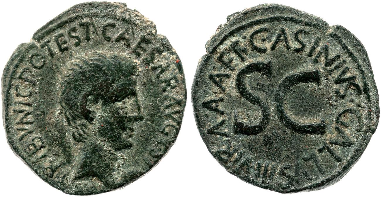аверс RIC I (second edition) Augustus 373