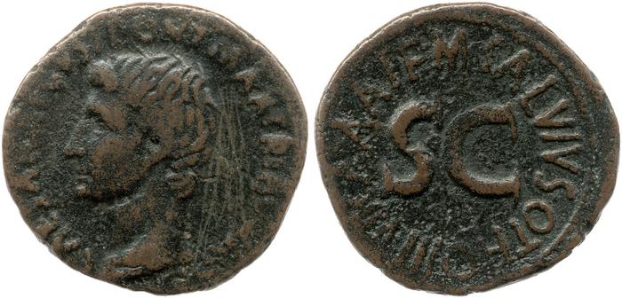 RIC I (second edition) Augustus 432, реверс, bm