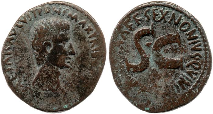 RIC I (second edition) Augustus 439, реверс, bm