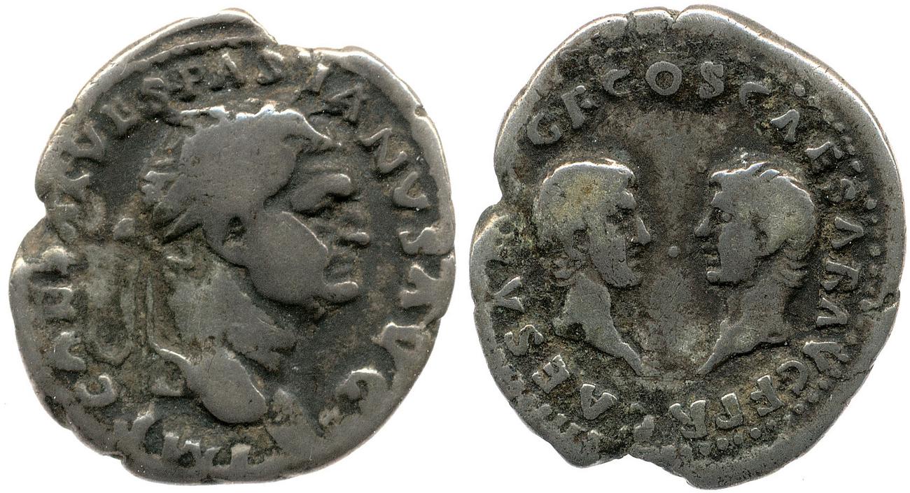 RIC II, Part 1 (second edition) Vespasian 16, аверс, bm