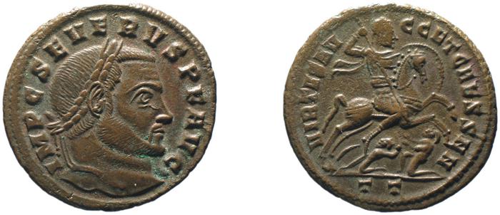 RIC VI Ticinum 81, реверс, bm