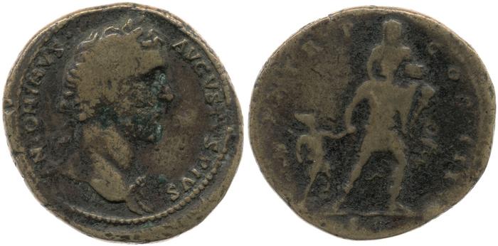 реверс RIC III Antoninus Pius 615