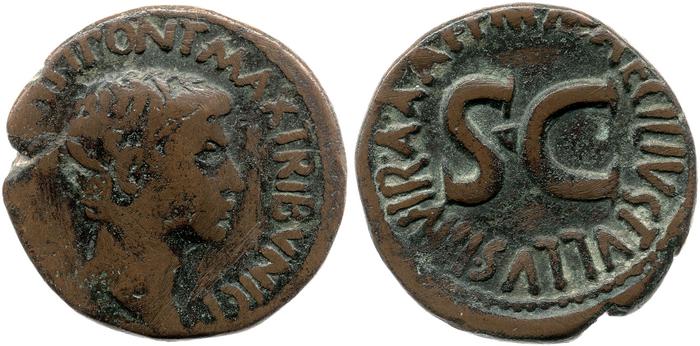 RIC I (second edition) Augustus 435, реверс, bm
