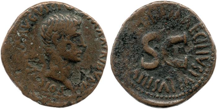 RIC I (second edition) Augustus 435, реверс, bm