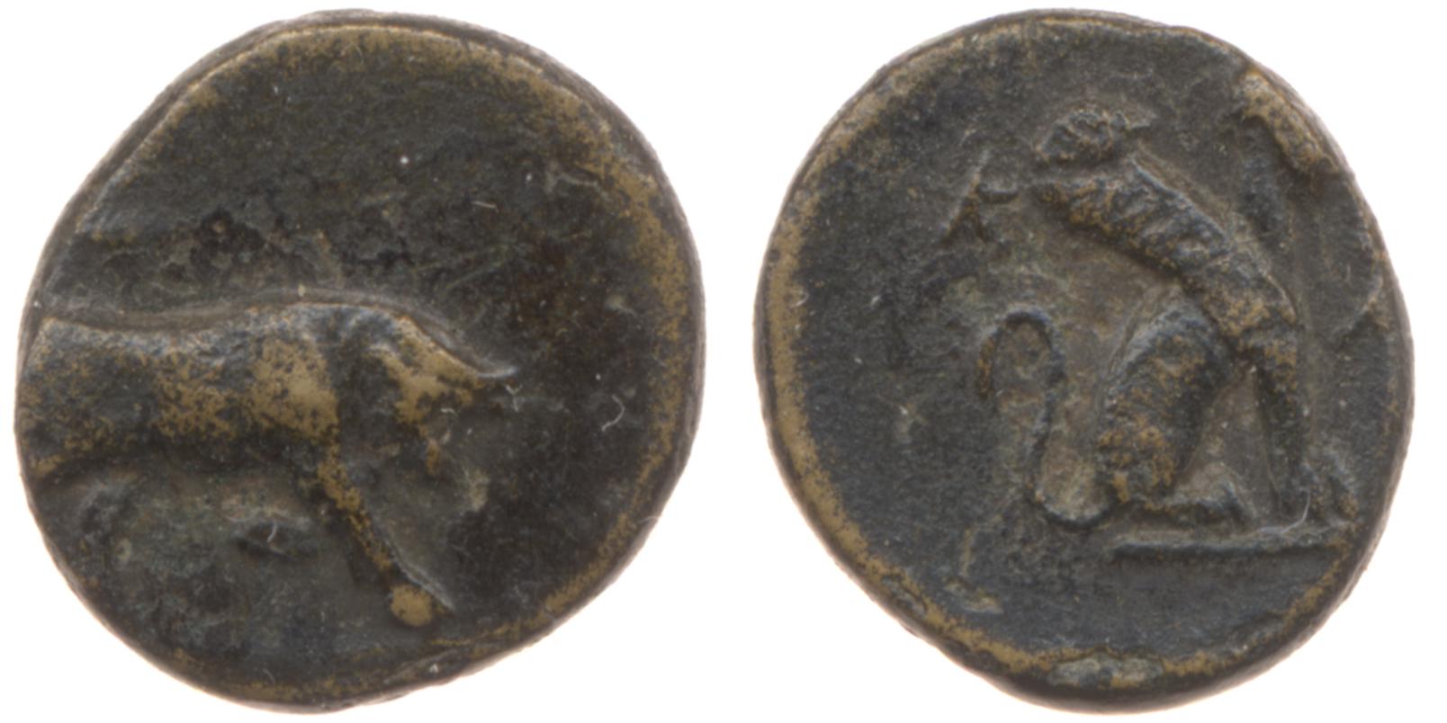Caunus Konuk 1998 pl. 50, B, аверс, bm
