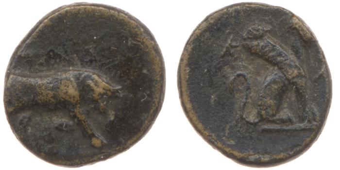 Caunus Konuk 1998 pl. 50, B, реверс, bm