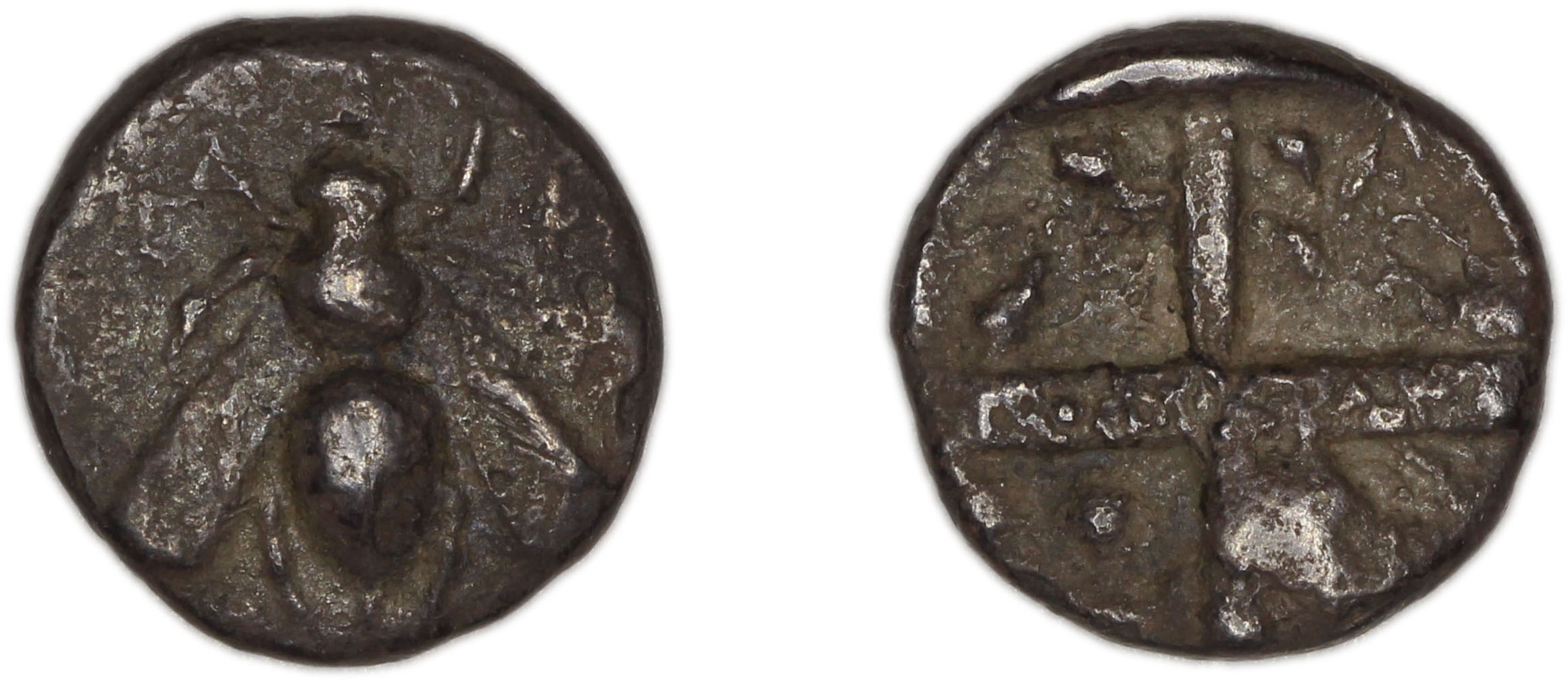 Ephesus Kinns and Holt 2023 Period I, AR I-II, аверс, bm