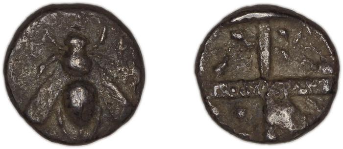 Ephesus Kinns and Holt 2023 Period I, AR I-II, реверс, bm