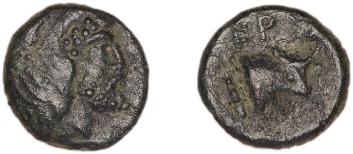 Erythrae Kinns 1980 Period I, AE 1, реверс, bm