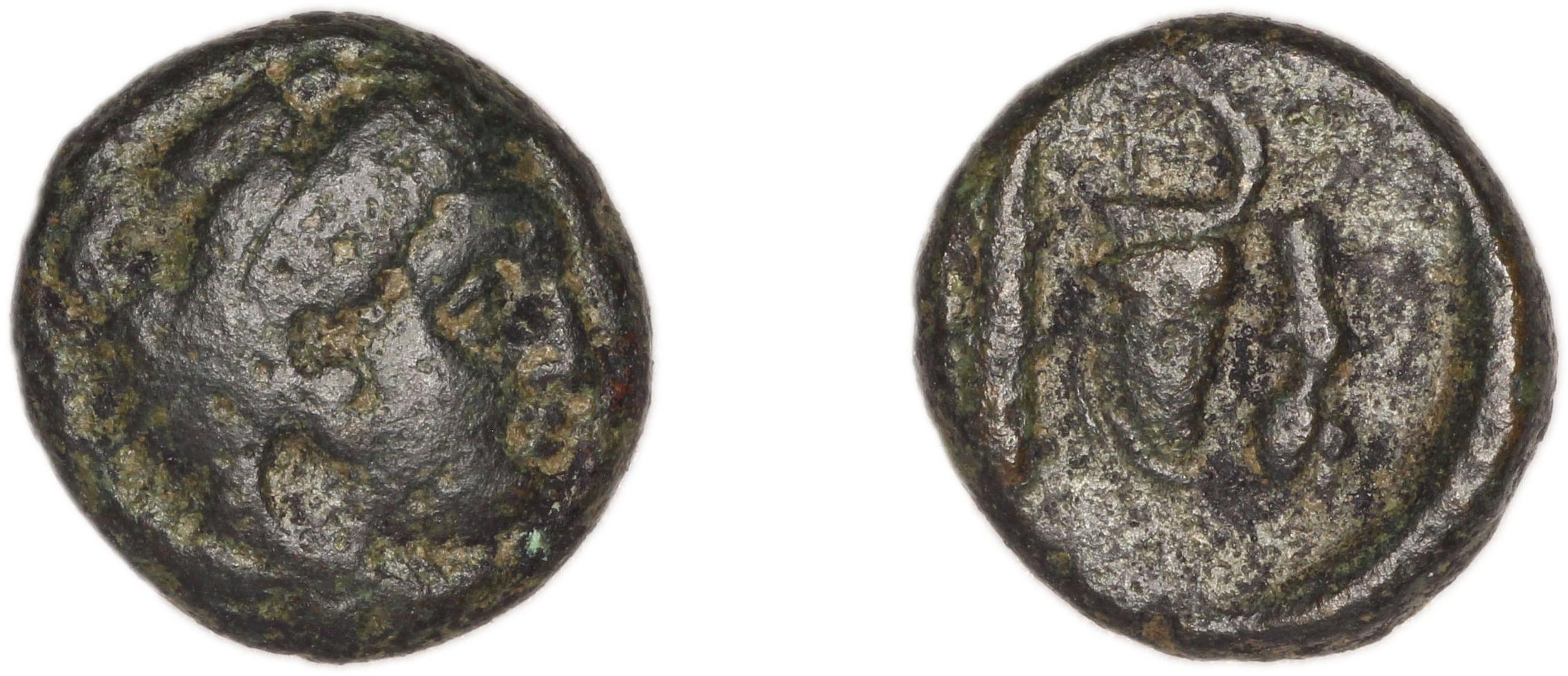 Erythrae Kinns 1980 Period II.1, AE 5, аверс, bm
