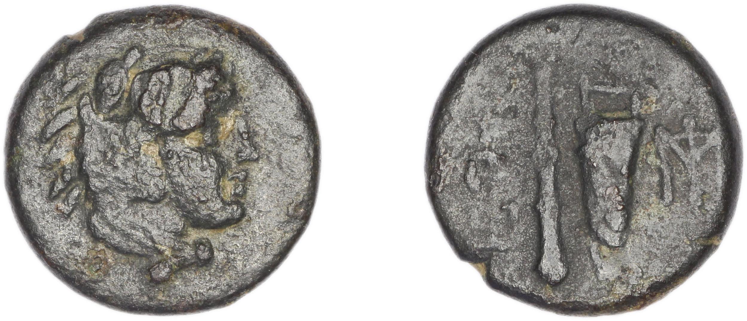 Erythrae Kinns 1980 Period II.2, AE 5, аверс, bm