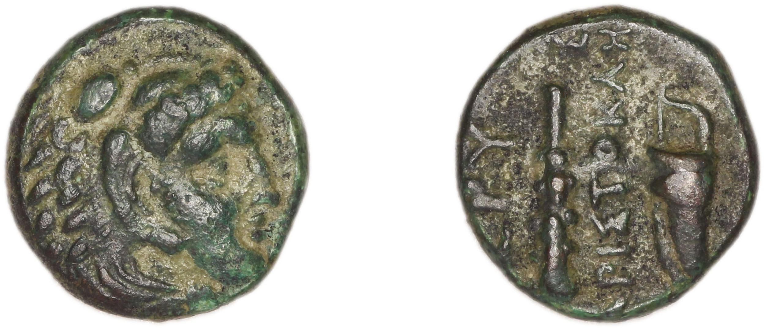 Erythrae Kinns 1980 Period II.2, AE 5, аверс, bm